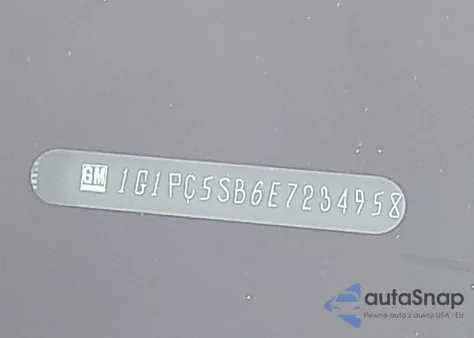 2014 Chevrolet Cruze 1Lt Auto from USA, damaged, VIN 1G1PC5SB6E7234958